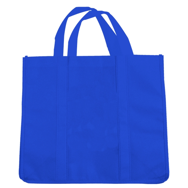 Budget Custom Reusable Grocery Tote Bag - Budget Custom Reusable Grocery Tote Bag - Image 10 of 12