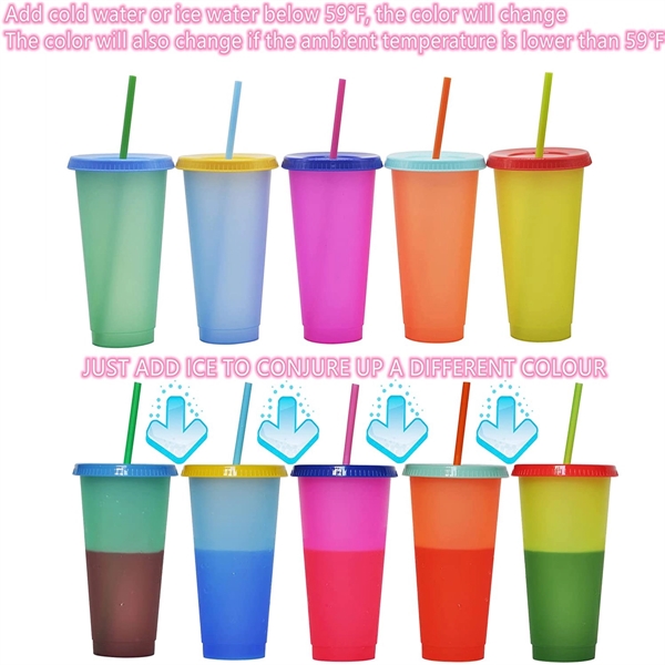24 Oz Changing Color Cup - 24 Oz Changing Color Cup - Image 2 of 3