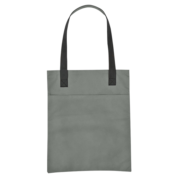 Budget Custom Non Woven Turnabout Brochure Tote Bag - Budget Custom Non Woven Turnabout Brochure Tote Bag - Image 2 of 7