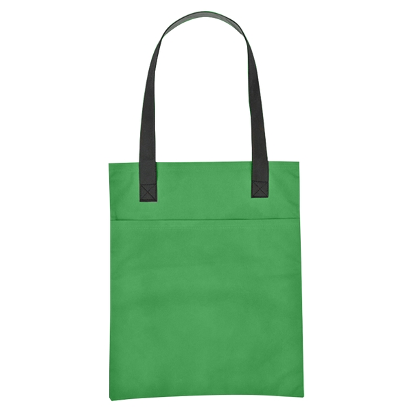 Budget Custom Non Woven Turnabout Brochure Tote Bag - Budget Custom Non Woven Turnabout Brochure Tote Bag - Image 3 of 7