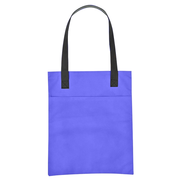 Budget Custom Non Woven Turnabout Brochure Tote Bag - Budget Custom Non Woven Turnabout Brochure Tote Bag - Image 7 of 7