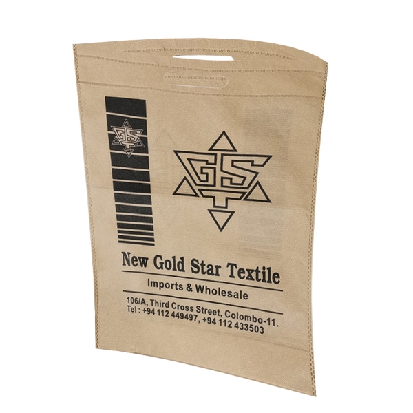 BudgetCustom Large Heat Sealed Non Woven Exhibition Tote Bag - BudgetCustom Large Heat Sealed Non Woven Exhibition Tote Bag - Image 0 of 3