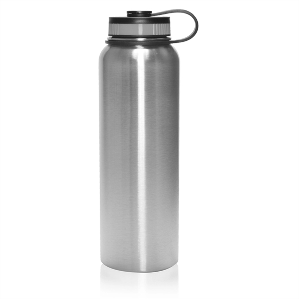 41 oz. BPA free Vacuum Sports Water Bottles w/ Tethered Lid - 41 oz. BPA free Vacuum Sports Water Bottles w/ Tethered Lid - Image 1 of 2