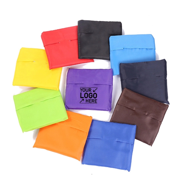 Foldable Reusable Grocery Shopping Tote Bags with Pouch - Foldable Reusable Grocery Shopping Tote Bags with Pouch - Image 2 of 2