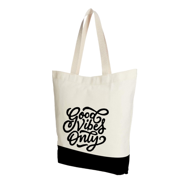 Budget Custom Tote and Go Canvas Bag - Budget Custom Tote and Go Canvas Bag - Image 0 of 4