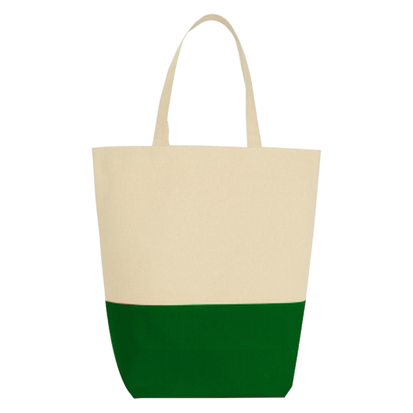 Budget Custom Tote and Go Canvas Bag - Budget Custom Tote and Go Canvas Bag - Image 2 of 4