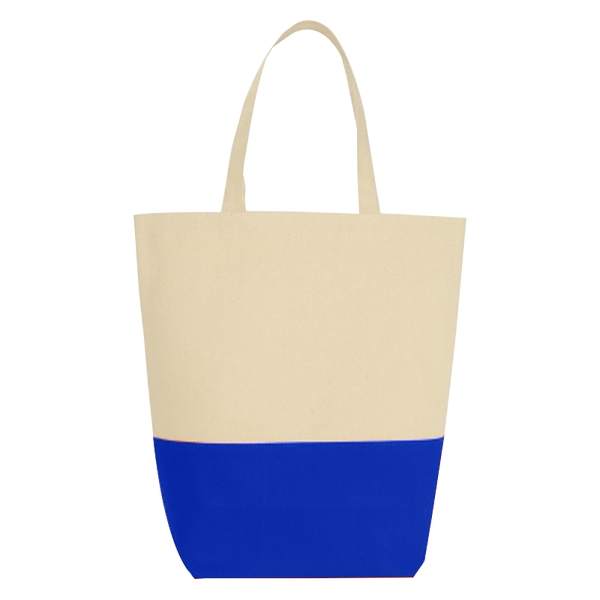 Budget Custom Tote and Go Canvas Bag - Budget Custom Tote and Go Canvas Bag - Image 4 of 4