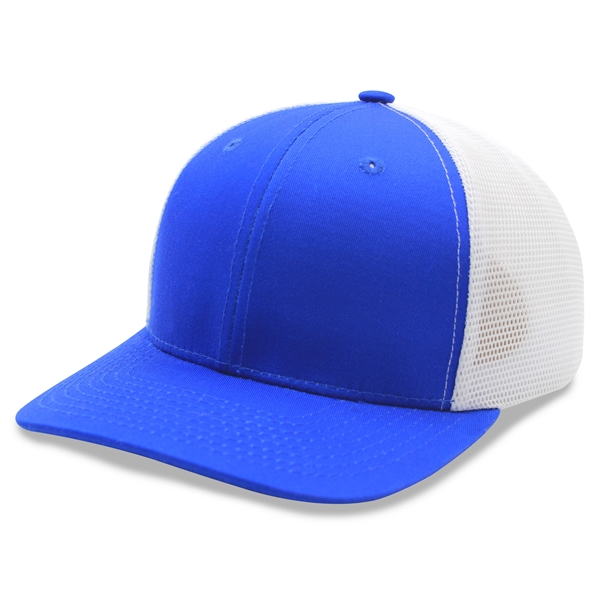6 Panel Stretch Fit Trucker Cap - 6 Panel Stretch Fit Trucker Cap - Image 9 of 9