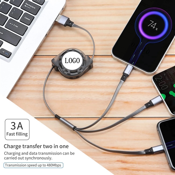 3 In 1 Multi Usb Charger - 3 In 1 Multi Usb Charger - Image 6 of 6