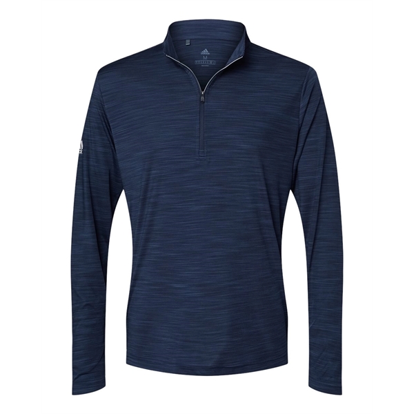 Adidas Lightweight Melange Quarter-Zip Pullover - Adidas Lightweight Melange Quarter-Zip Pullover - Image 6 of 15