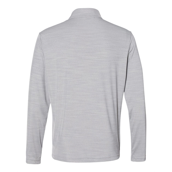 Adidas Lightweight Melange Quarter-Zip Pullover - Adidas Lightweight Melange Quarter-Zip Pullover - Image 4 of 15