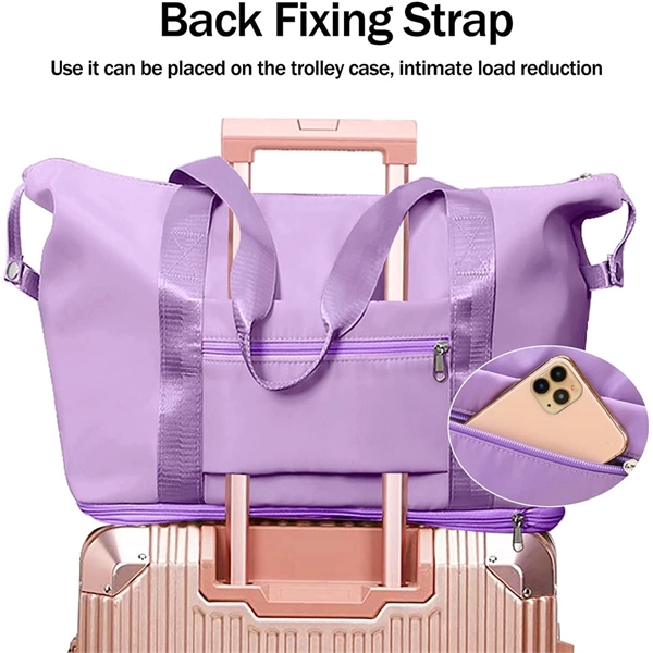 Large Capacity Folding Travel Bag Expandable - Large Capacity Folding Travel Bag Expandable - Image 4 of 5