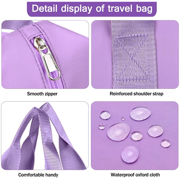 Large Capacity Folding Travel Bag Expandable - Large Capacity Folding Travel Bag Expandable - Image 5 of 5