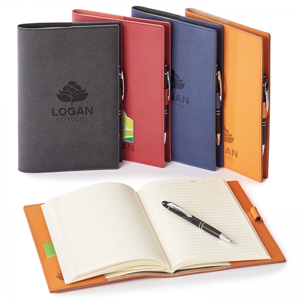 TOSCANO GENUINE LEATHER REFILLABLE JOURNAL COMBO - TOSCANO GENUINE LEATHER REFILLABLE JOURNAL COMBO - Image 12 of 18