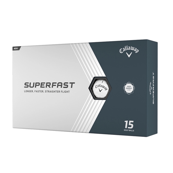 Callaway SuperFast Golf Balls 15 Ball Pack - Callaway SuperFast Golf Balls 15 Ball Pack - Image 1 of 6