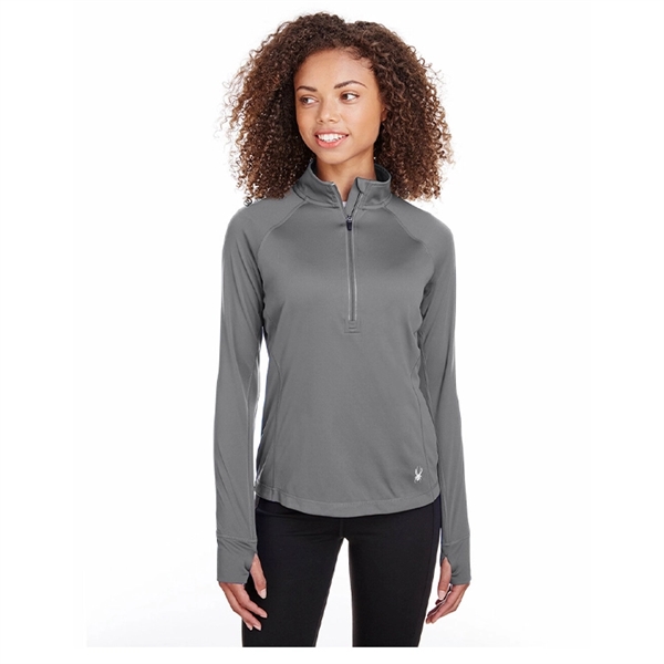 Spyder Ladies Freestyle 1/2 Zip Pullover - Spyder Ladies Freestyle 1/2 Zip Pullover - Image 2 of 5