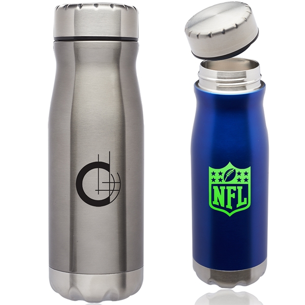 18 oz. Wide Mouth Stratton Vacuum Insulated Water Bottle - 18 oz. Wide Mouth Stratton Vacuum Insulated Water Bottle - Image 1 of 8