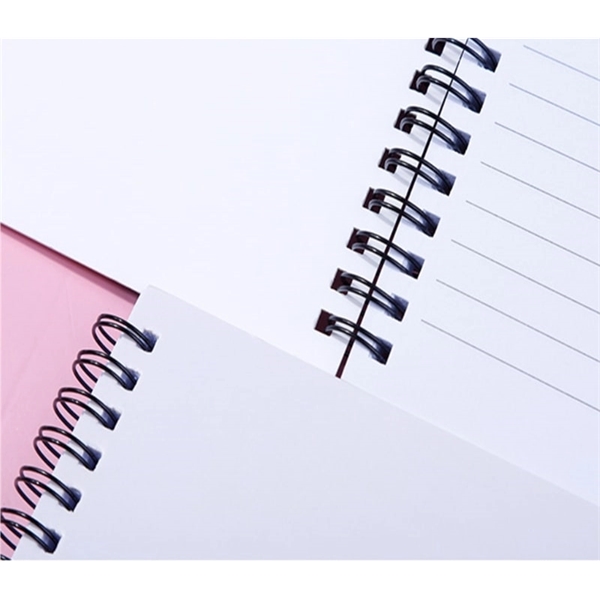 White Paper Card Spiral Business Notebook - White Paper Card Spiral Business Notebook - Image 4 of 10