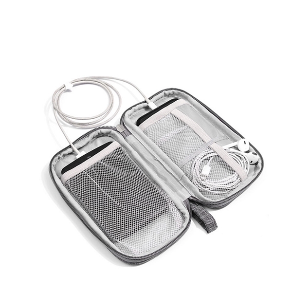 Water Resistant Organizer Travel Cable Accessories Bag - Water Resistant Organizer Travel Cable Accessories Bag - Image 1 of 3