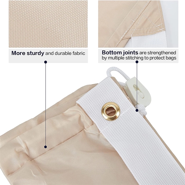 Nylon Laundry Bag with Strap - Nylon Laundry Bag with Strap - Image 4 of 4