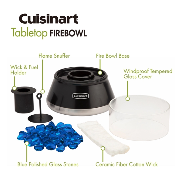 Cuisinart Outdoors® Petite Tabletop Fire Bowl - Cuisinart Outdoors® Petite Tabletop Fire Bowl - Image 2 of 12