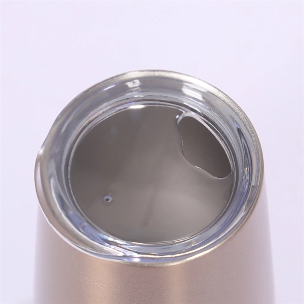 6Oz Stainless Steel Vacuum Insulated Wine Tumbler - 6Oz Stainless Steel Vacuum Insulated Wine Tumbler - Image 1 of 4