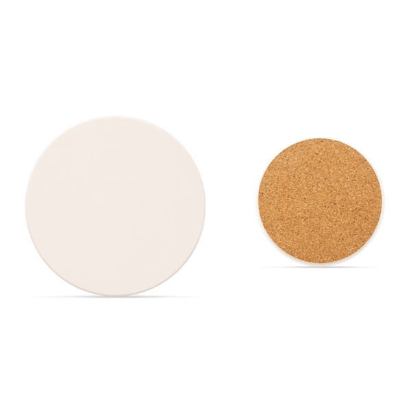 Round Absorbing Stone Coaster - Round Absorbing Stone Coaster - Image 5 of 5