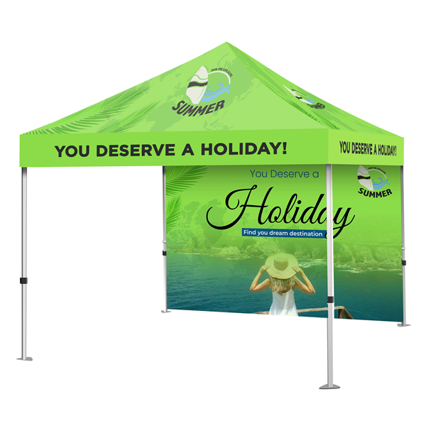 10ft Canopy tent package - Frame, Topper and backwall SS - 10ft Canopy tent package - Frame, Topper and backwall SS - Image 0 of 4