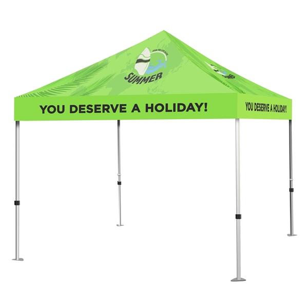 10 ft Aluminum Canopy Tent topper + hardware - 10 ft Aluminum Canopy Tent topper + hardware - Image 0 of 1