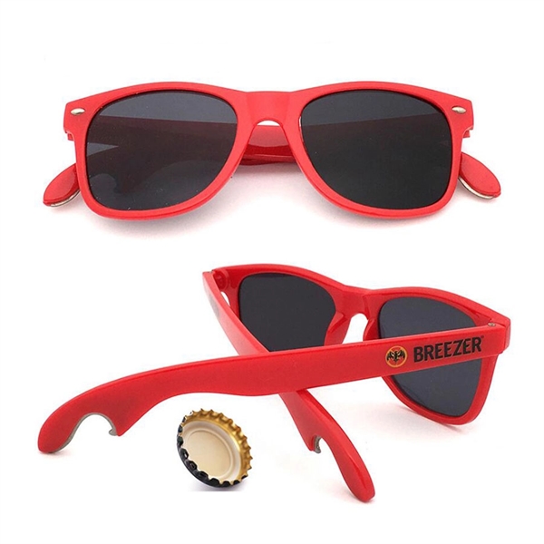 Bottle Opener Sunglasses - Bottle Opener Sunglasses - Image 1 of 4