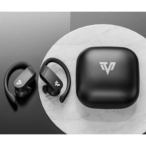 Wireless Sport Earbuds with Antimicrobial Additive - Wireless Sport Earbuds with Antimicrobial Additive - Image 2 of 3