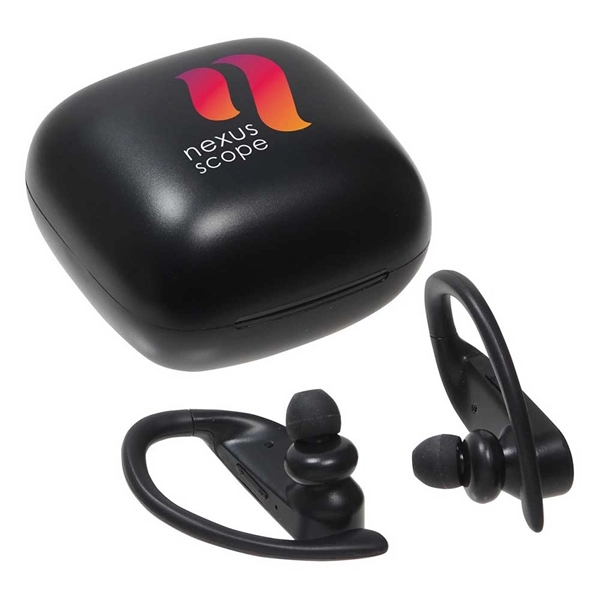 Wireless Sport Earbuds with Antimicrobial Additive - Wireless Sport Earbuds with Antimicrobial Additive - Image 3 of 3