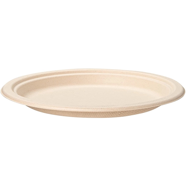 Compostable 11.8 Inch Paper Plates - Compostable 11.8 Inch Paper Plates - Image 2 of 4