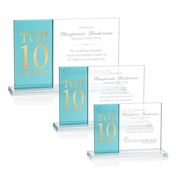 Composite Horizontal Award - Teal