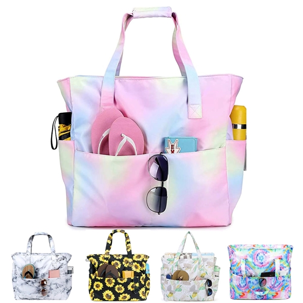 Beach Pool Tote Bags - Beach Pool Tote Bags - Image 0 of 8