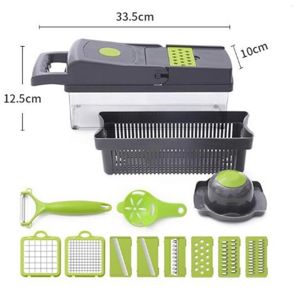 All In 1 Vegetable Choper Slicer For Kitchen Cutter - All In 1 Vegetable Choper Slicer For Kitchen Cutter - Image 4 of 4