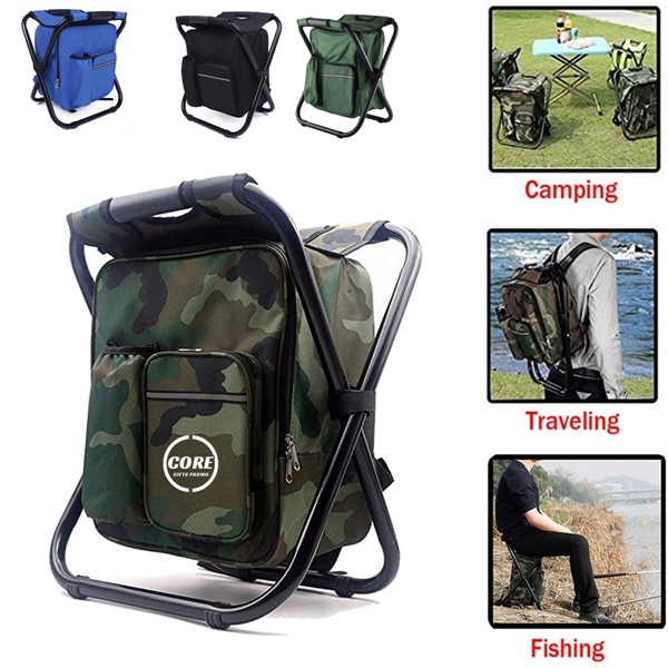 Camping Chair Backpack Cooler Bag - Camping Chair Backpack Cooler Bag - Image 0 of 3
