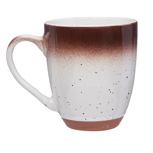 15 oz. Speckled Bistro Ceramic Coffee Mugs w/ Matte Bottom - 15 oz. Speckled Bistro Ceramic Coffee Mugs w/ Matte Bottom - Image 2 of 3