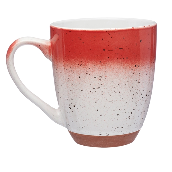 15 oz. Speckled Bistro Ceramic Coffee Mugs w/ Matte Bottom - 15 oz. Speckled Bistro Ceramic Coffee Mugs w/ Matte Bottom - Image 3 of 3