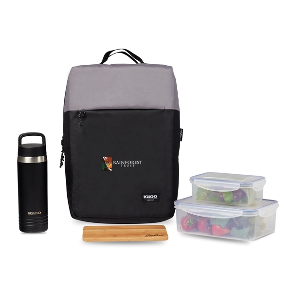 Igloo® Fundamentals Lotus Backpack Cooler - Igloo® Fundamentals Lotus Backpack Cooler - Image 1 of 12