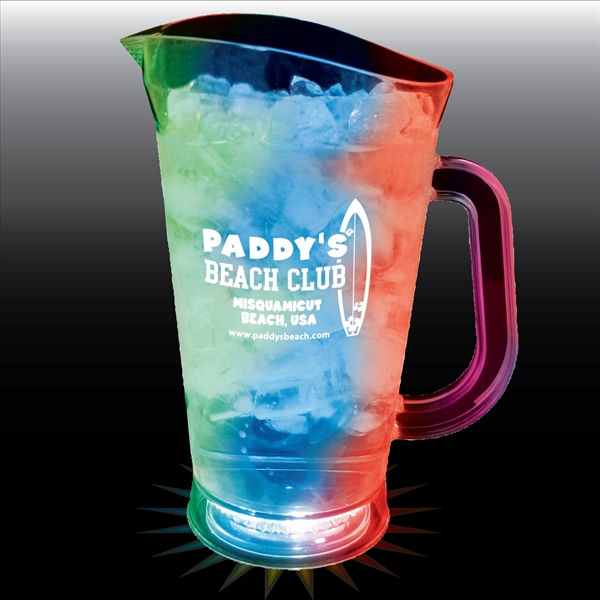 70 oz. Plastic 3 Light-Up Pitcher - 70 oz. Plastic 3 Light-Up Pitcher - Image 0 of 0