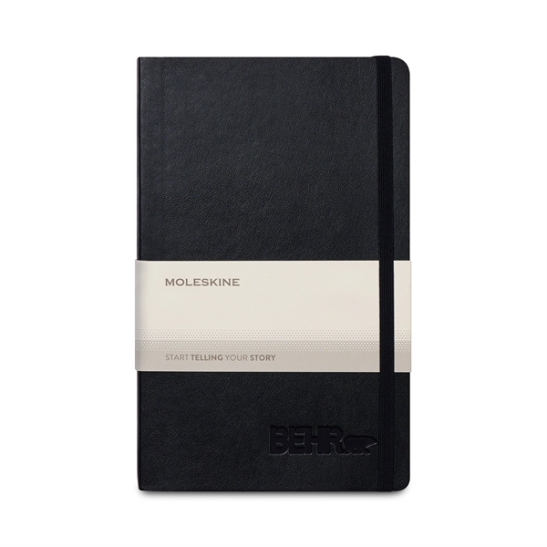 Custom Moleskine® Soft Cover Ruled Large Expanded Notebook