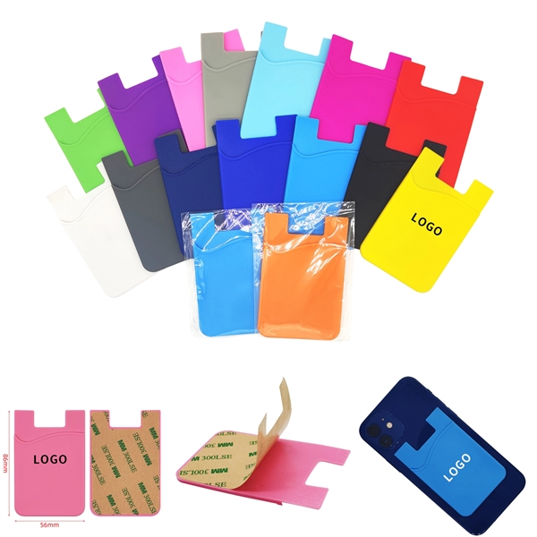 Custom Silicone Phone Back Sticker Card Sleeve - Custom Silicone Phone Back Sticker Card Sleeve - Image 0 of 0