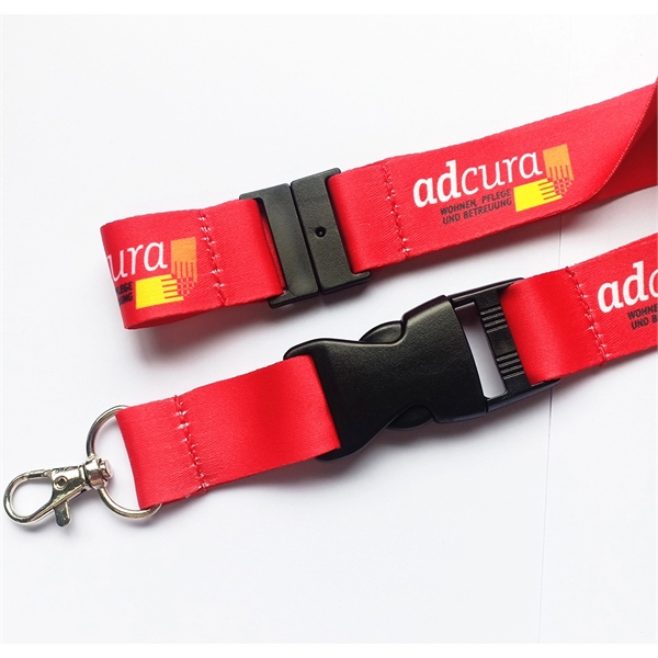 Sublimated Lanyard w/ Safety Breakaway & Quick Release - Sublimated Lanyard w/ Safety Breakaway & Quick Release - Image 2 of 7