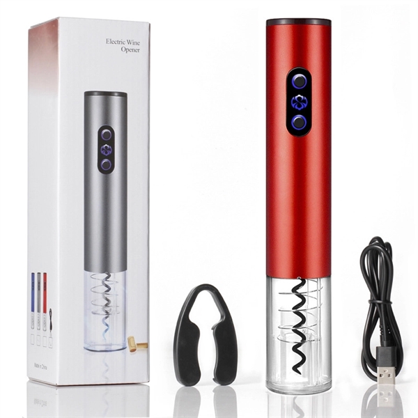 Rechargeable Electric Wine Bottle Opener - Rechargeable Electric Wine Bottle Opener - Image 2 of 3