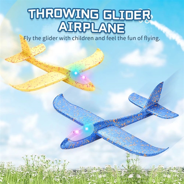 Throwing Foam Plane With Light - Throwing Foam Plane With Light - Image 1 of 5