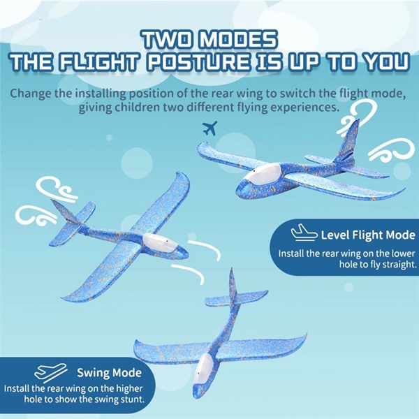 Throwing Foam Plane With Light - Throwing Foam Plane With Light - Image 2 of 5