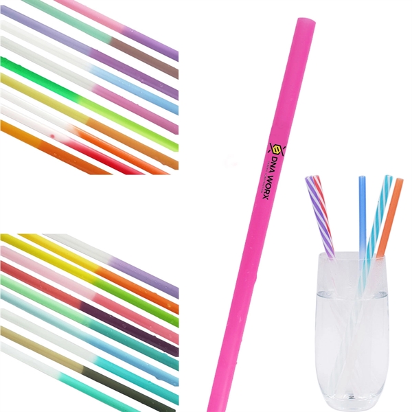 Reusable Color Changing Drinking Straw - Reusable Color Changing Drinking Straw - Image 0 of 25