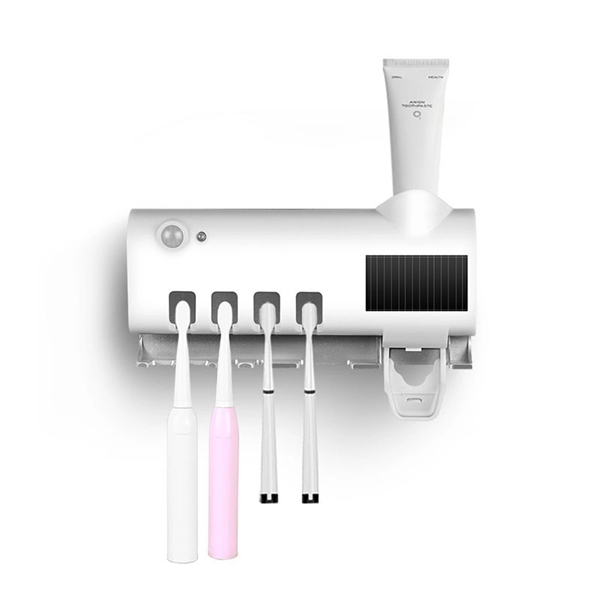 Toothbrush Holder with UV Sterilizer - Toothbrush Holder with UV Sterilizer - Image 0 of 3