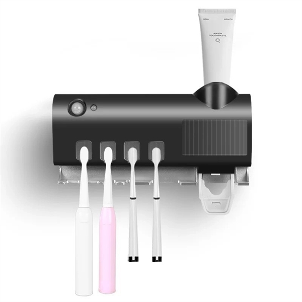 Toothbrush Holder with UV Sterilizer - Toothbrush Holder with UV Sterilizer - Image 2 of 3